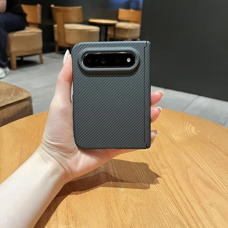 Python Skin Design Casing For Xiaomi 18 Fold Case Hinge Protection Plastic IMD Tech Carbon Fiber Shell Mobile Phone Back Covere