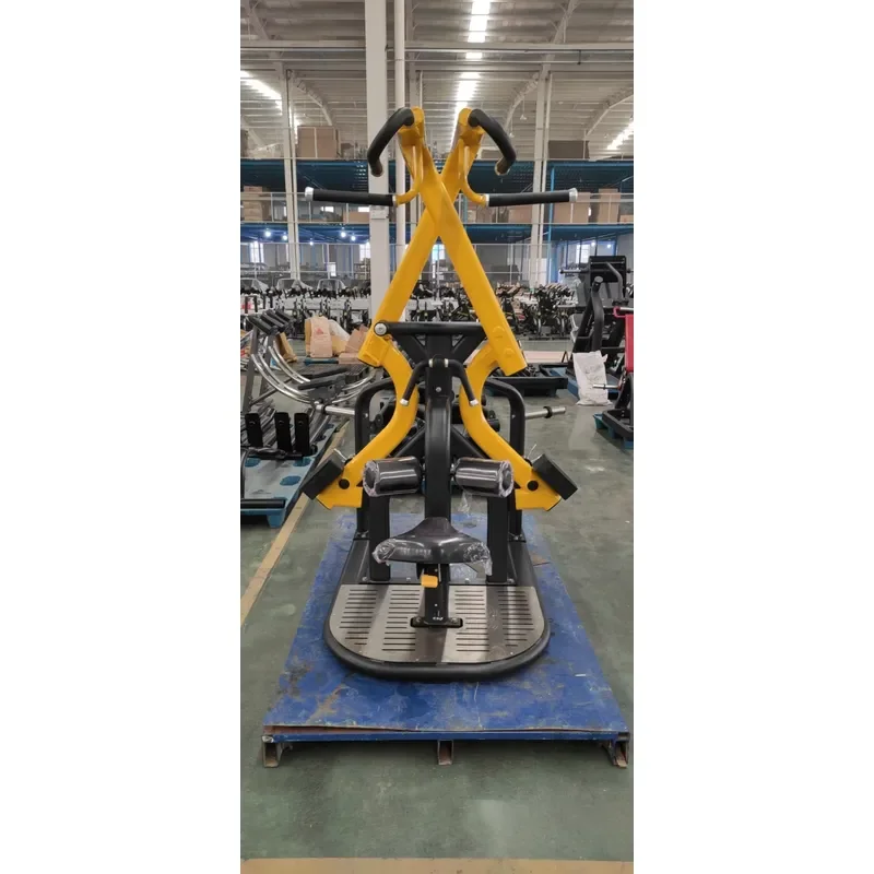 Football Trainer MND-PL36 Lat Pull Down Machine Commercial Fitness Equipment Plate Loaded Gym Workout Training Machine Made
