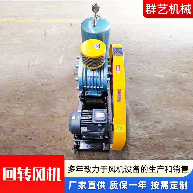 제조업체 현장 정수 처리 루츠 블로어 대용량 로터리 블로어 일체형 하수 산화 팬에 적합