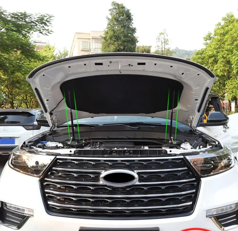 for Ford Explorer U625 2025 2024 2023 2022 2021 2020 Front Bonnet Hood Gas Struts Support Holders Replacement 1 Set