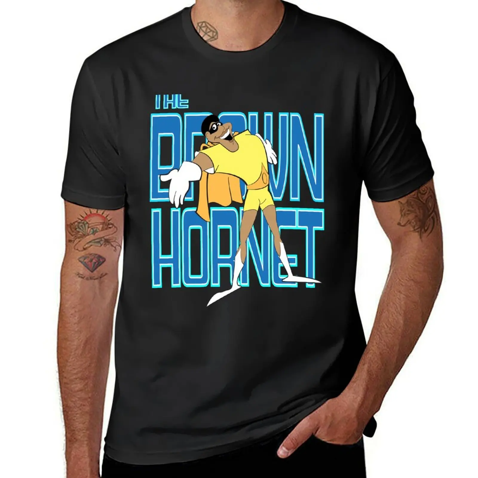 

The Brown Hornet T-Shirt baggy shirts valentines clothes funny shirt cotton blanks tee shirts for men
