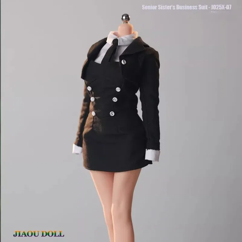 

JO25X-07 1/6 Scale Female Soldier Straps Waist Dress Shirt Uniform Suit Clothes Model for 12inch Action Figure Doll Decoration