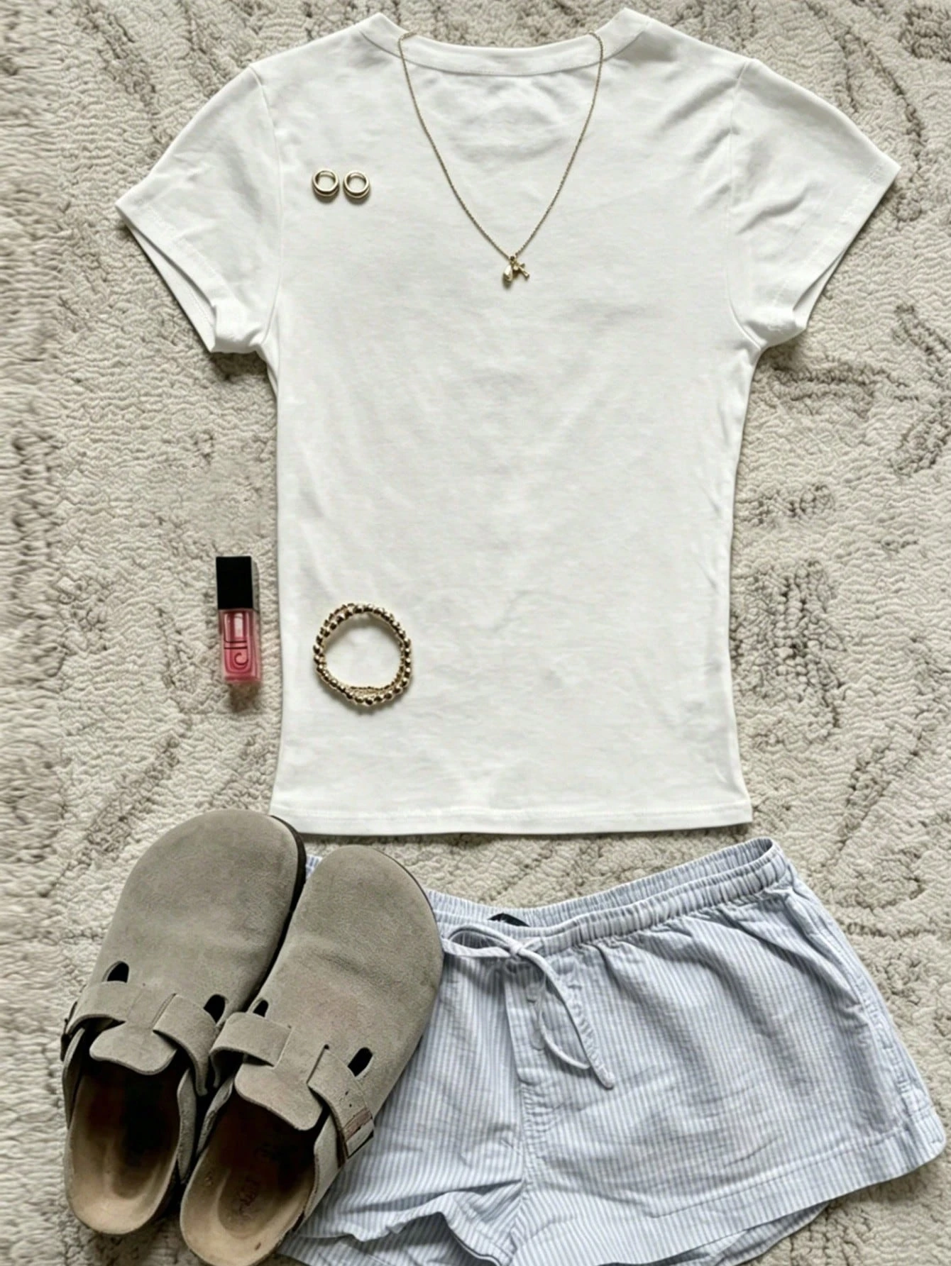 Women's Crop Top Positano Italy Vintage Stamp Coastal Town Print Slim Fit Short Sleeve T-Shirt