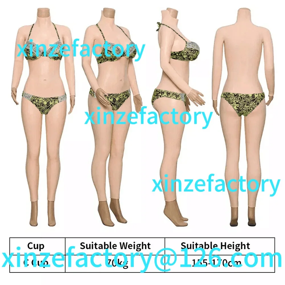 Customizable nine-point with arm one-piece breast prosthesis silicone