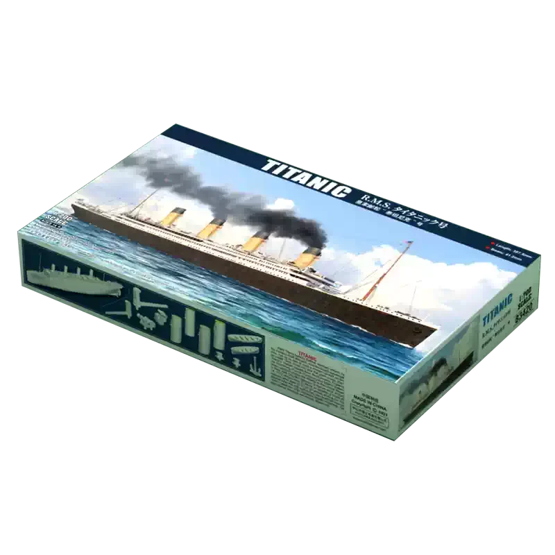 

1/700 Scale Trumpeter 83420 R.M.S. Titanic Luxury Ocean Liner Assembly Model Kit