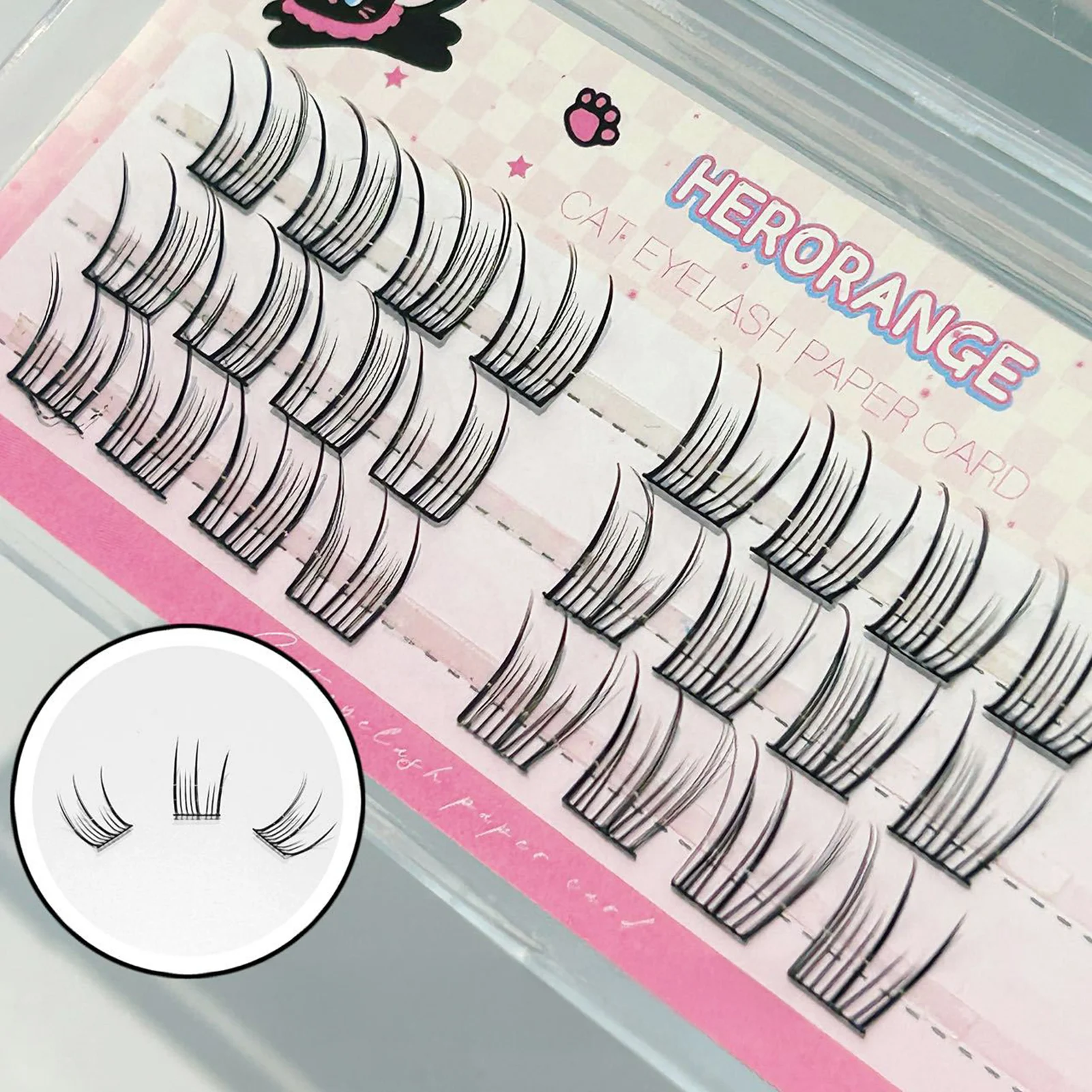 DIY つけまつげエクステンション韓国スタイル薄いバンドうっすらとしたまつげ 11-14 ミリメートルナチュラルロング偽まつげ用品毎日のメイクアップ