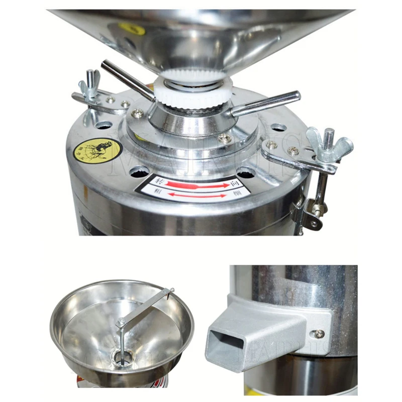 Commercial Peanut Grinding Miller Almond Grinder Pulping Machine 1500w Sesame Paste Milling