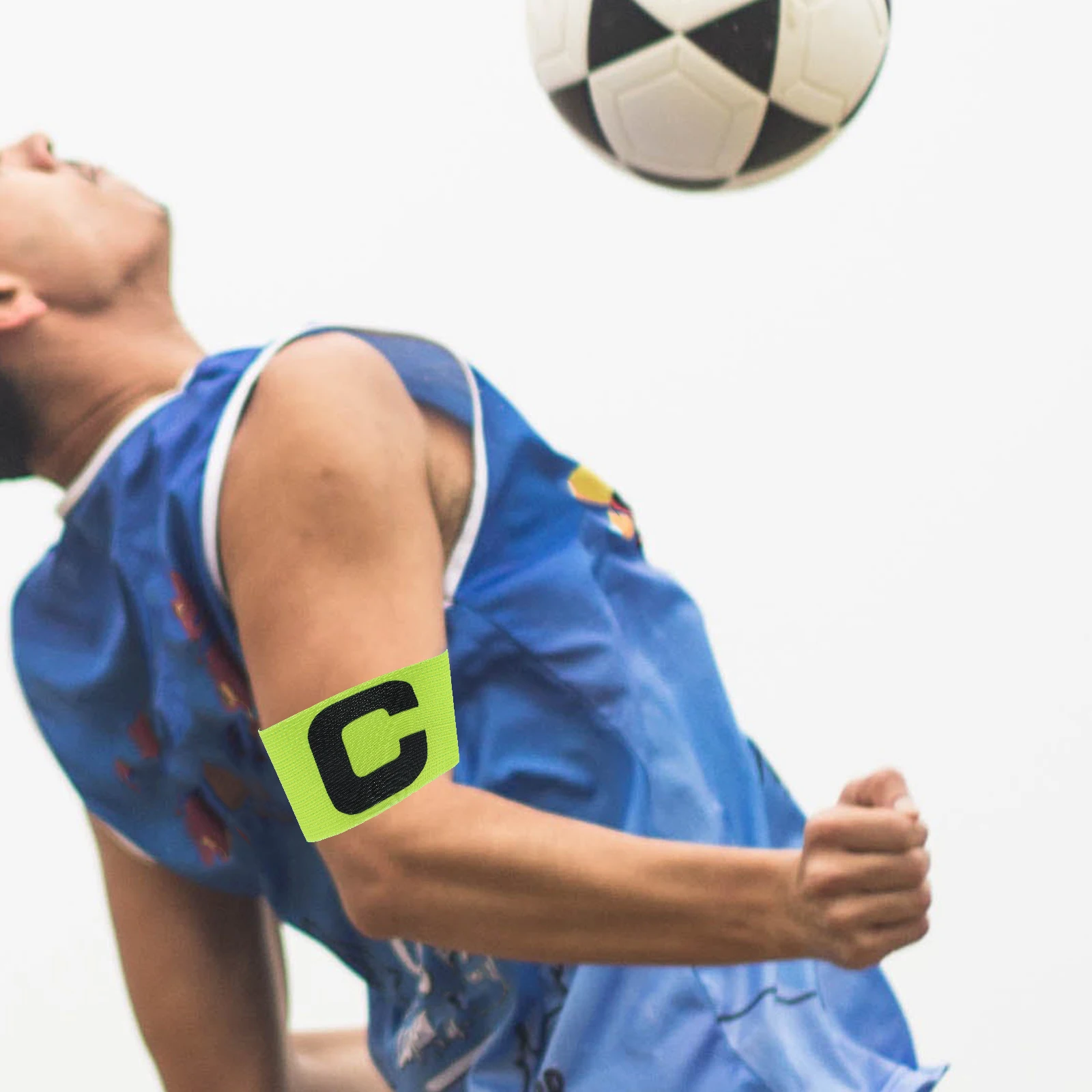 

5pcs Captain Armband Football Soccer Sport Durable Nylon Wear-Resistant Adjustable Portable Reusable Band For Basketball