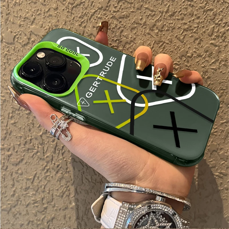 Fashion G-Gertrudes Hard Phone Case for iPhone 17 Air 16 15 11 12 14 13 Pro Max XS X XR Plus 8 7 SE 2020 Shockproof Back Cover view 6