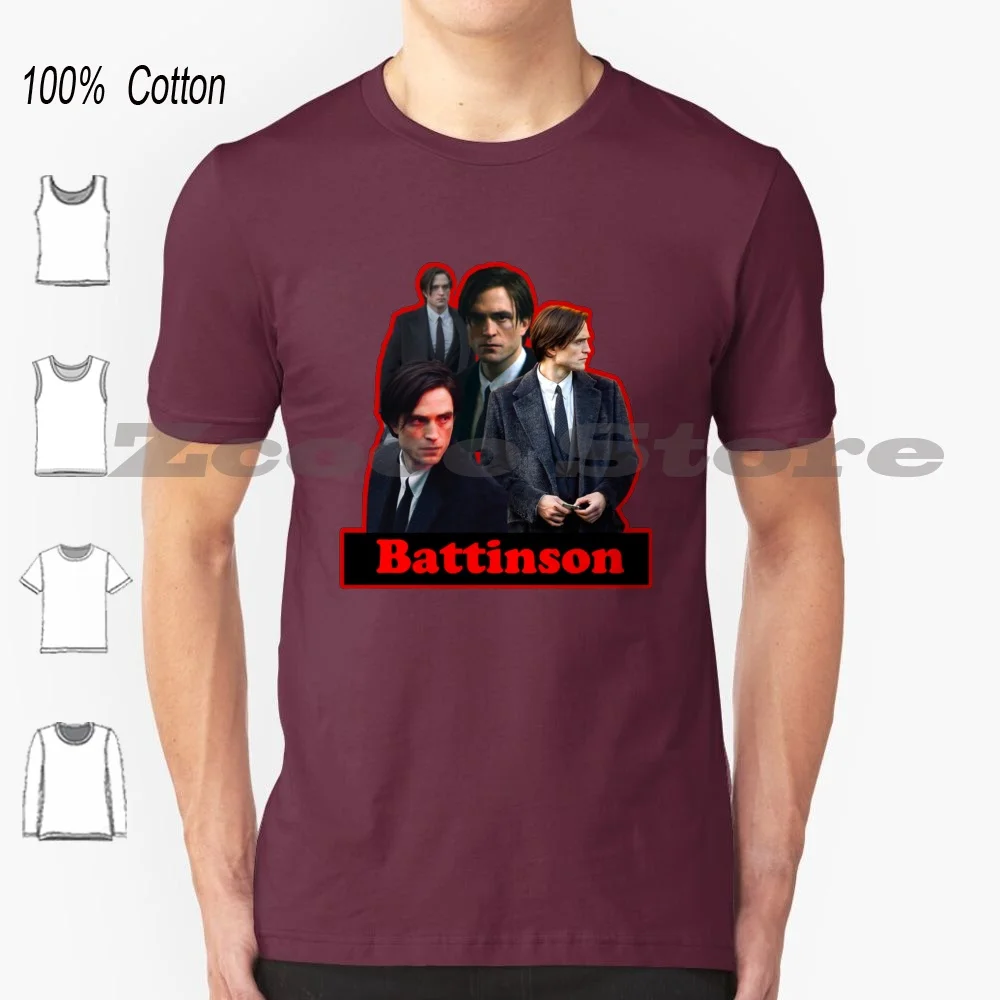 Hero 100% Cotton Men And Women Soft Fashion T-Shirt Robert Pattinson Bat The 2021 2022 Robert Patinson