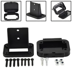 1/2Pcs For 50A For Anderson Plug Connector Flush Mount Bracket Panel Cover In-Line 50A Panel Connector Plug Bracket For Caravan