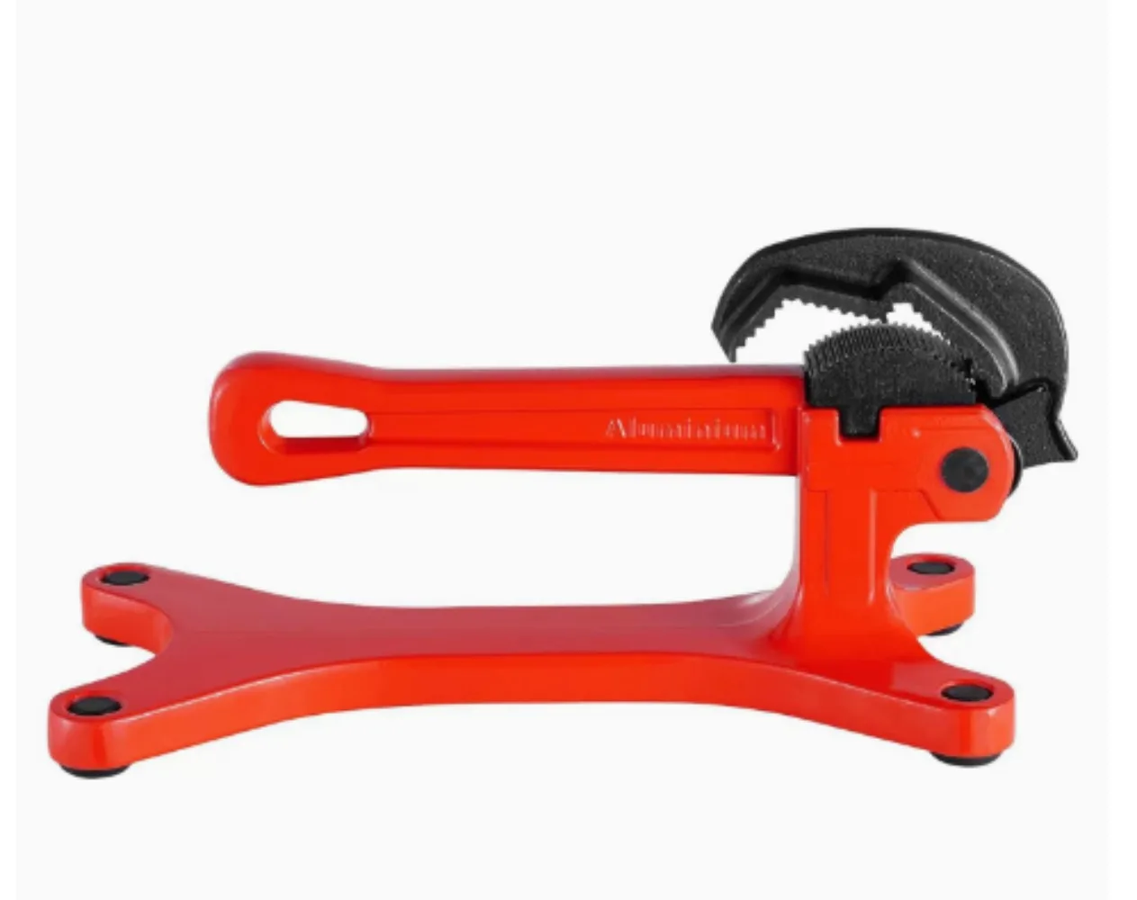 Portable Pipe Vise,Pipe Tightening Vise, Portable Aluminum Tube Vice, Lightweight Hand Tool for Valve Maintenance High-Altitude