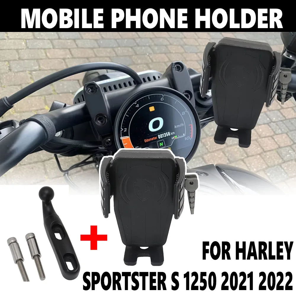 NEW Sportster S 1250 Wireless Charger Phone Navigation Bracket Navigation Support For Sportster S 1250 RH1250 RH 1250 2021 2022