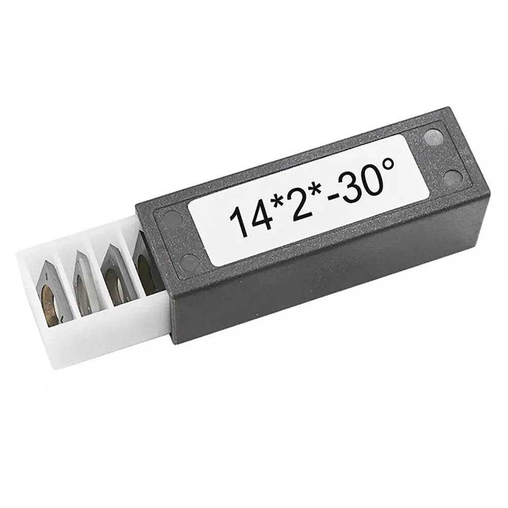 

Standard 10pcs 14mm Square Carbide Replacement Cutter Inserts Straight Edge For Particle Board MDF Plywood Wood