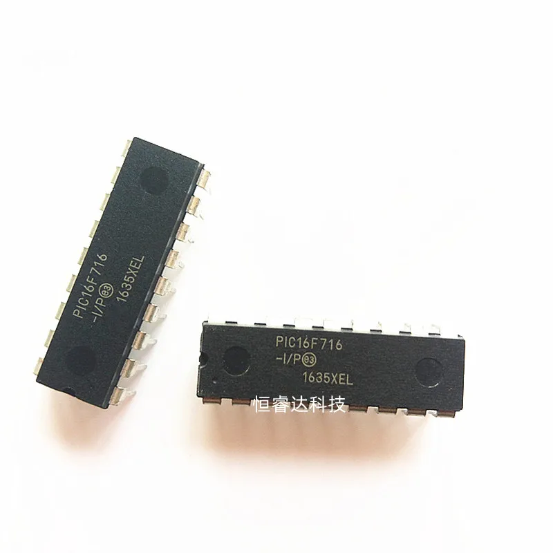 

spot IC 50pcs/lot PIC16F716-I/P PIC16F716 16F716 DIP18 Free Shipping