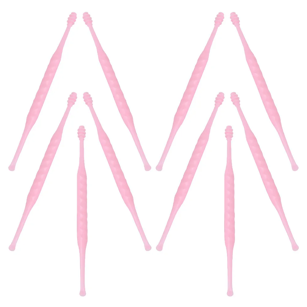 

10pcs Spiral Wax Removal Tool Plastic Ear Cleaner For Ear Cleaning Massage Reusable Portable Personal Care Tools