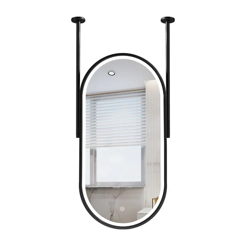 Bathroom Mirror Hanging Ceiling HD Reflection Explosion Proof