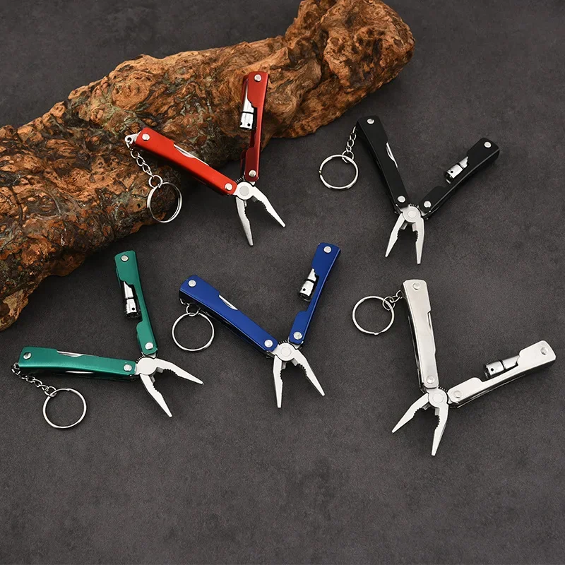 

Multifunctional Outdoor Stainless Steel Pocket Knife Pliers Folding Mini Portable Compact Multi-purpose Survival Rescue EDC Tool