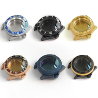 Samurai Watch Case For SKX007 SRPD NH35 NH36 Movement Yatch Master Ceramic Bezel Insert Sapphire Crystal Glass Mod Parts