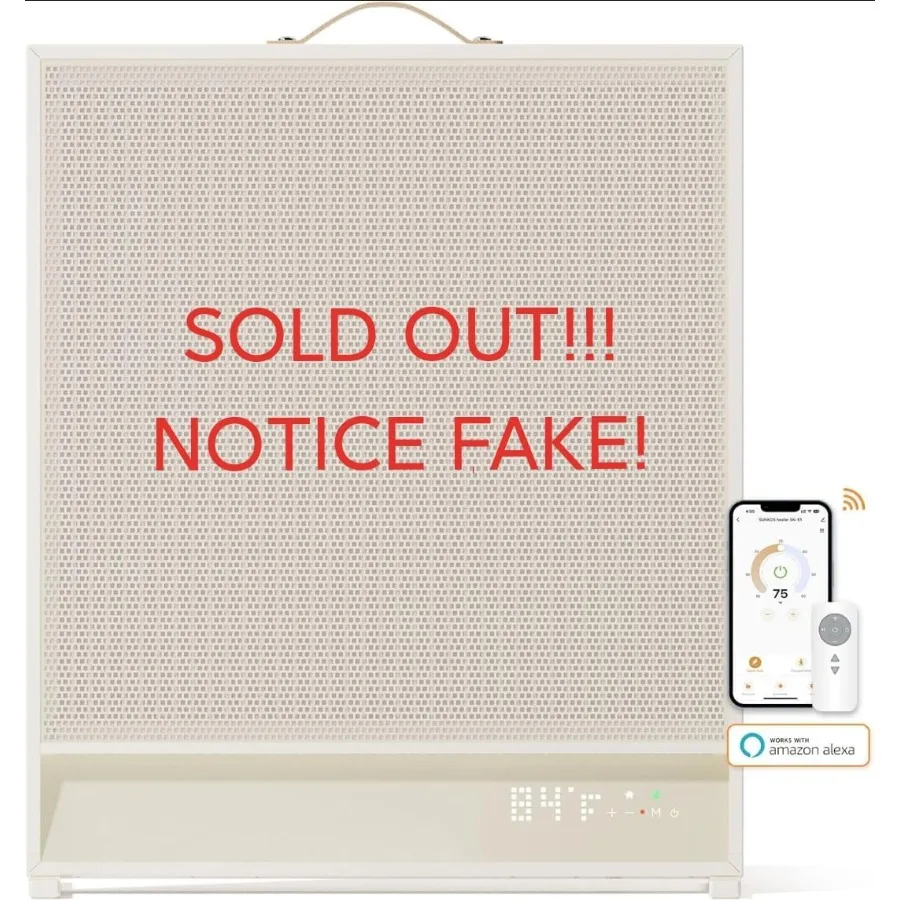 Calentador de espacio portátil con termostato incorporado para el hogar, oficina, dormitorio y sala de estar, calefacción de bajo consumo con Automa