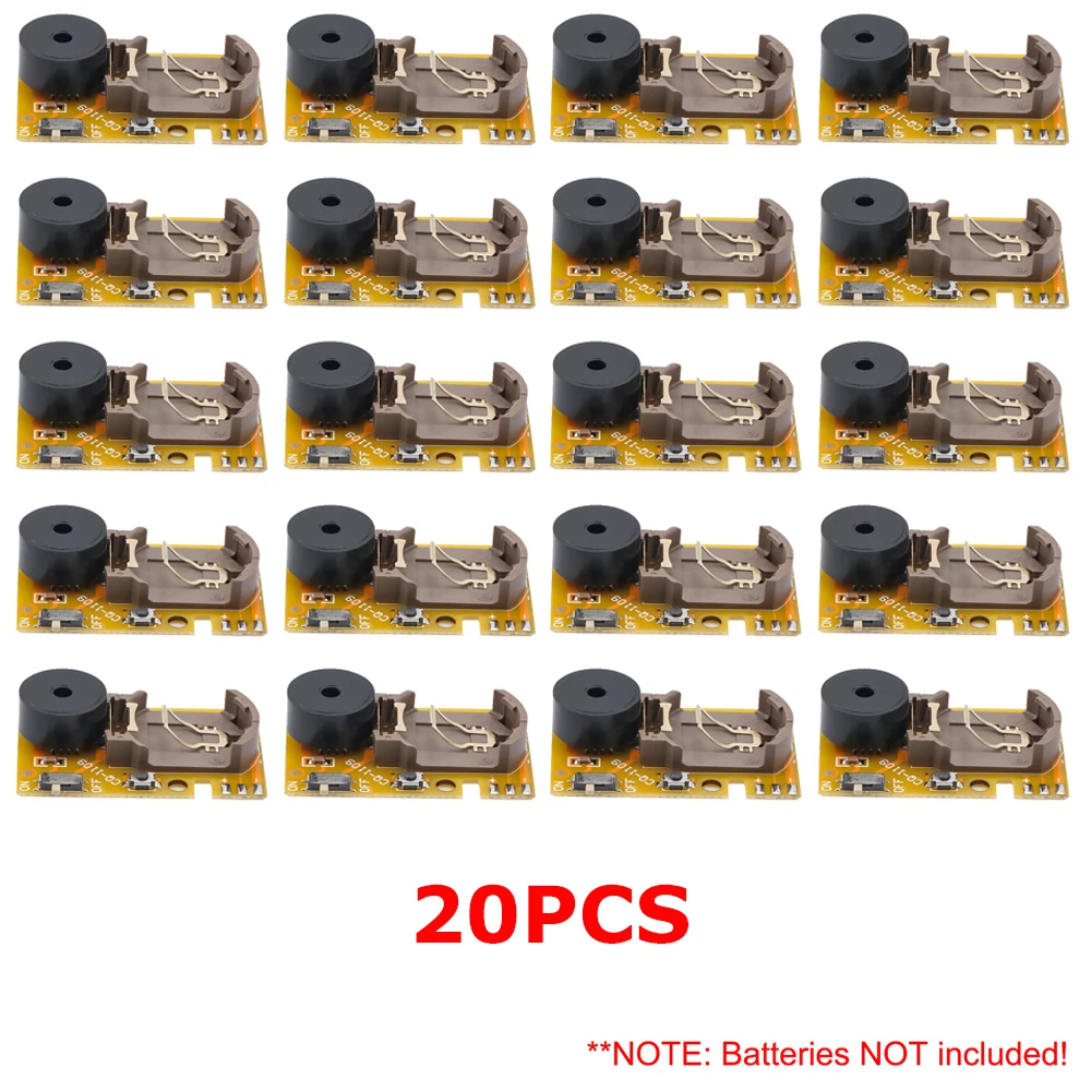 10-20 Stuks Prank Vervelende Zoemer Cricket Noise Maker Intervals Geluid Halloween Feestartikelen April Fools' Gag Gift mini Piepende