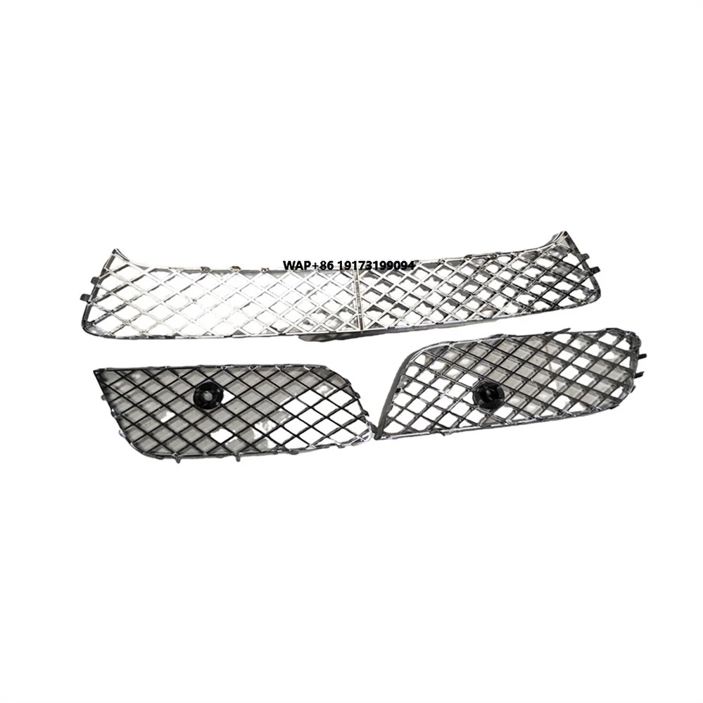 

New for Continental GT/GTC 2012-2015 Original Equipment Manufacturer Polypropylene Front Bumper Grille 3W3807647C 3W3807684C