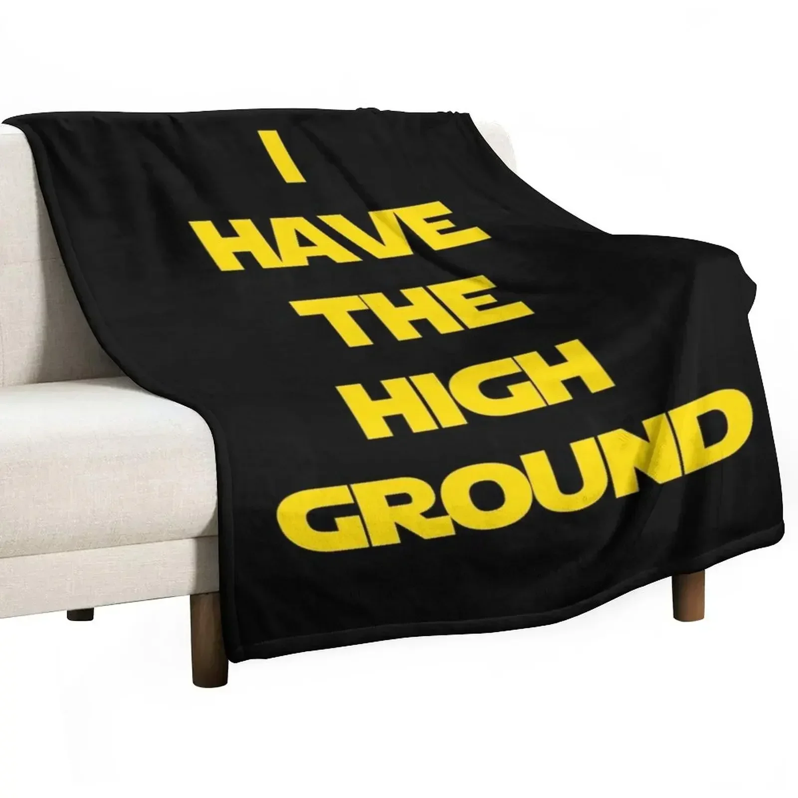 I have the high ground Throw Blanket Luxury Designer warm winter Flannels Single Soft Retros Blankets