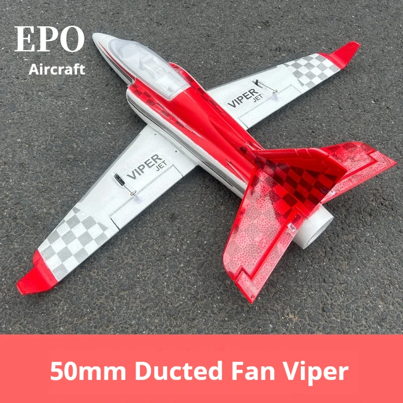

2025 New Remote-Controlled Model Airplane Viper50 Ducted Mmepo High-Speed Jet Fighter Adult Assembled Model Airplane Toy