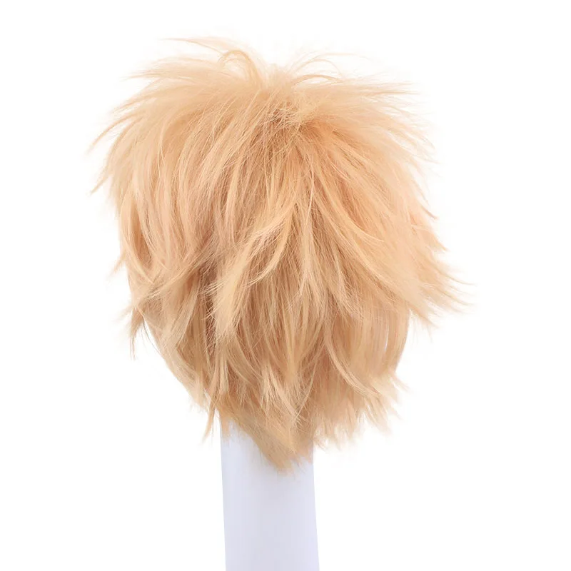 Cosplay Wig Noiz Short Spiky Hair Light Yellow Cosplay Wig