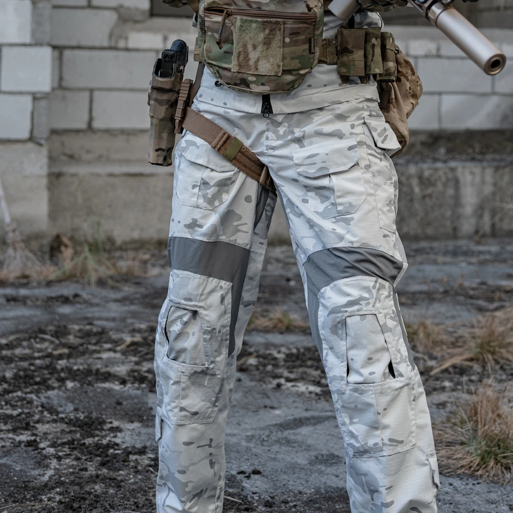 Outdoor Sports Multi-Function MCAP Snow Camo G3 Pants & spring autumn thin coat tactical top Jacket