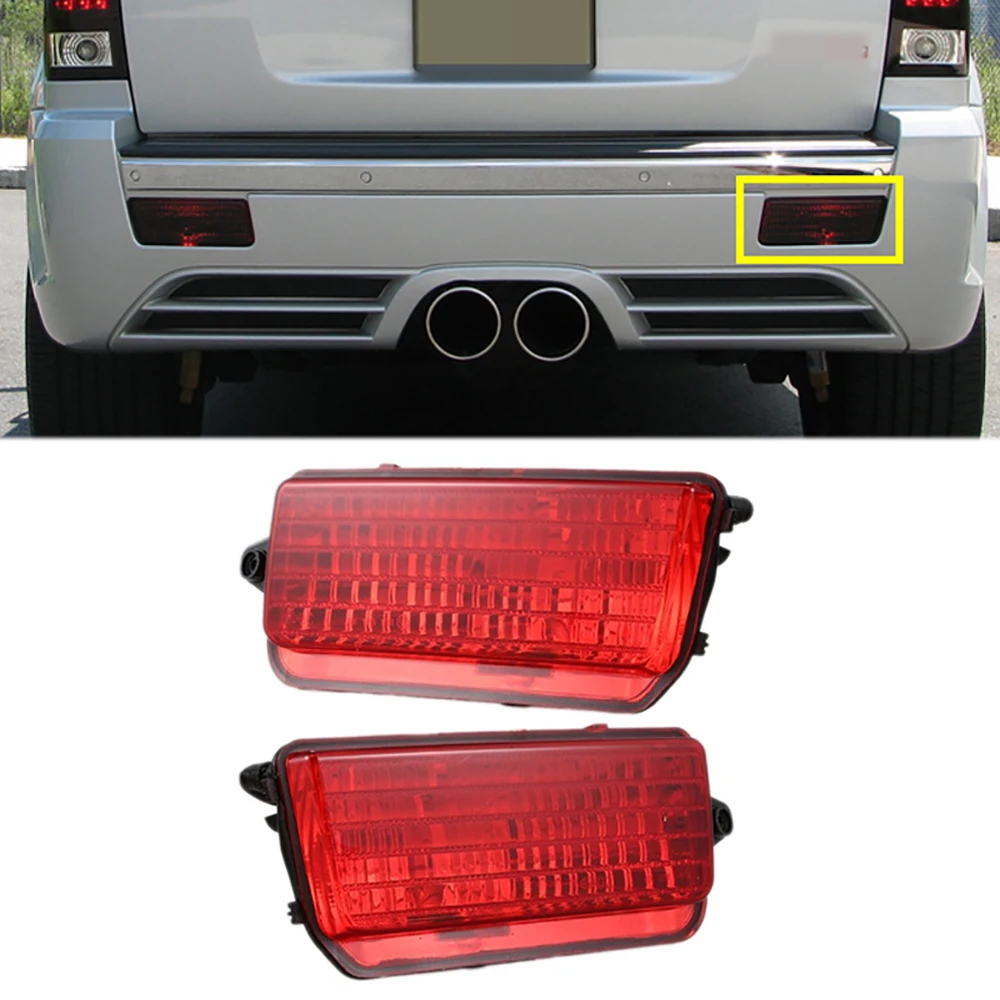 

Tail Rear Bumper Fog Light Cover Not Bulb For Jeep Grand Cherokee 2005 2006 2007 2008 2009 2010 55156103AA 55156102AA