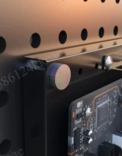 ATX/MATX Open Air Test Bench Chassis – Wall-Mountable PC Case with Adjustable Bracket for Easy Component Access