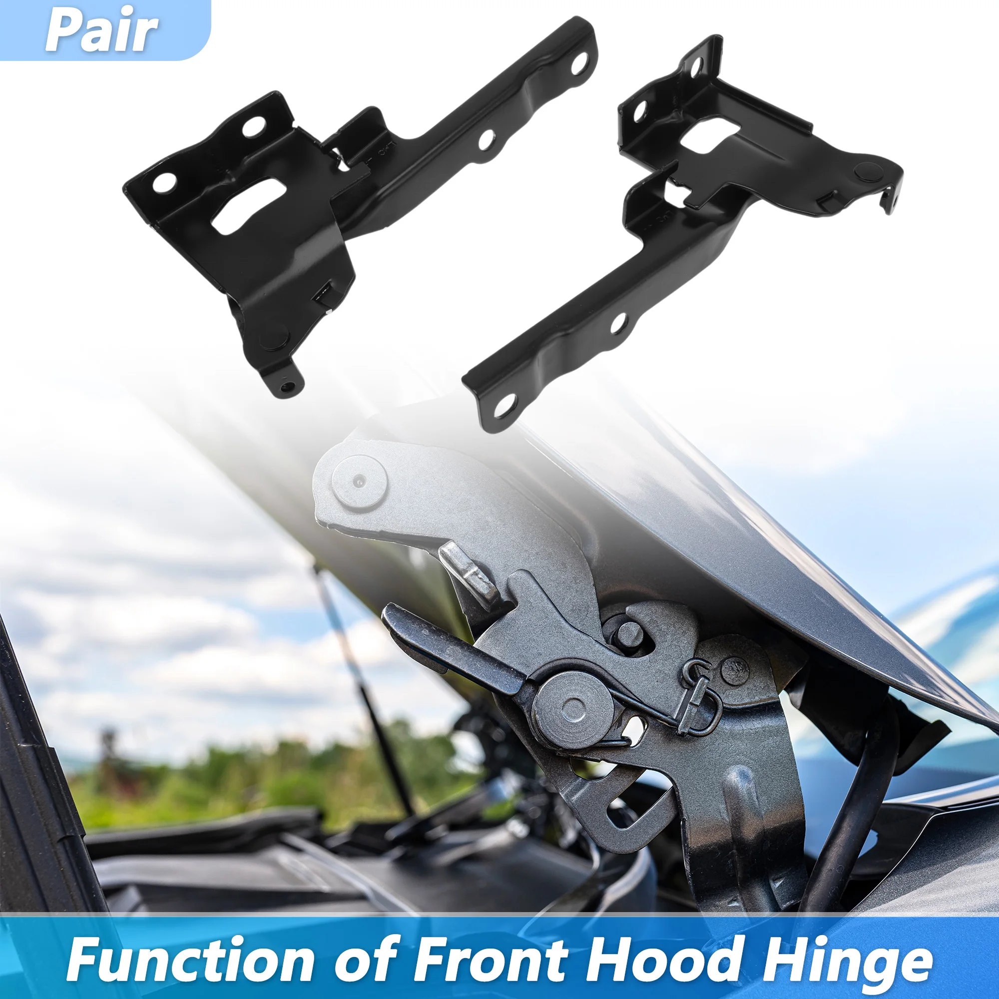 

UXCELL Front Hood Hinge for Hyundai Tucson 2010-2015 No.791202S000/791102S000 LH RH