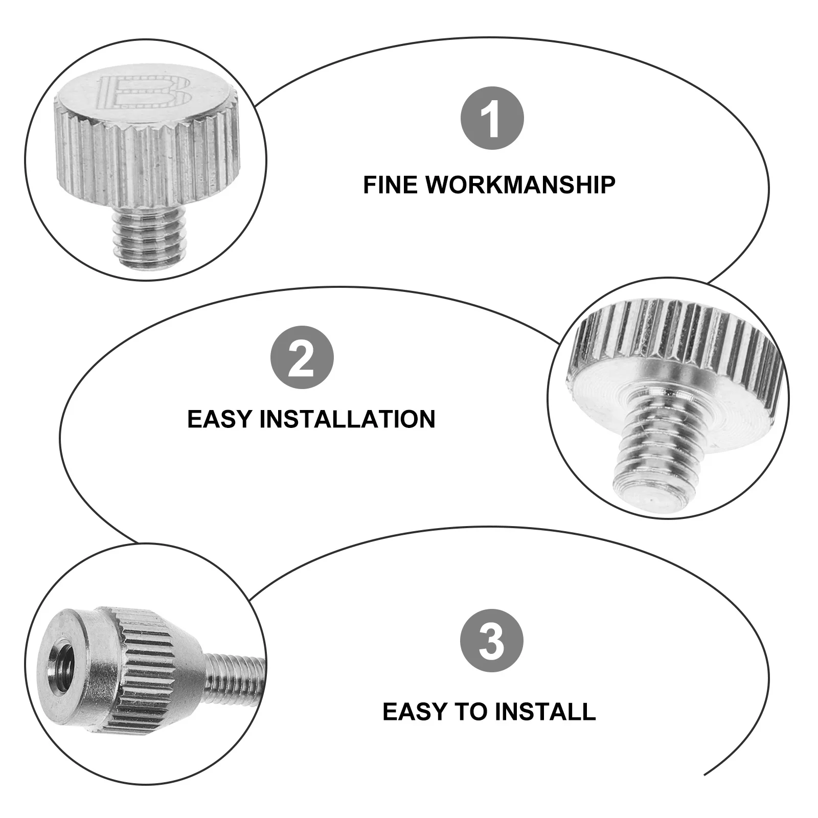 

Saxaphone Neck Screw Accessories Heavy for Saxophone Bundy Parts Tenor Replacement Low Key Alto Bolt