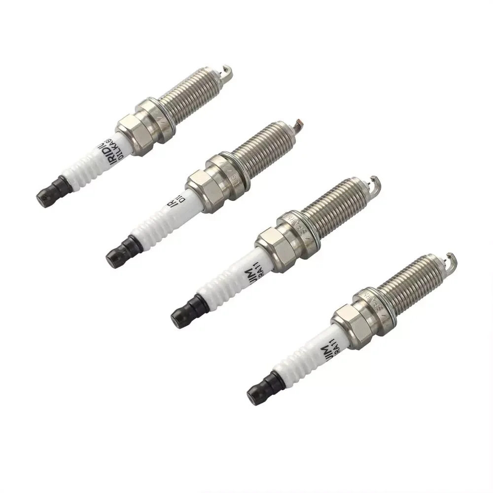 Carbole  4Pcs Iridium Spark Plug 22401-JA01B For Nissan Altima Rogue Sentra DILKAR6A11