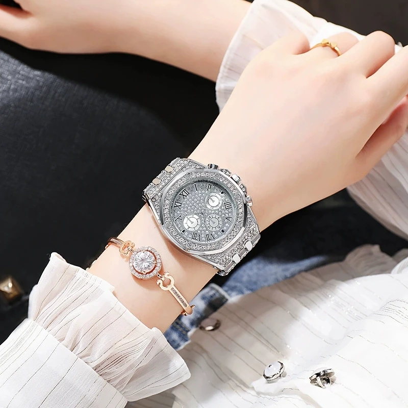 

Роскошные женские часы, модные прямоугольные женские кварцевые часы со стальным ремешком, Reloj Mujer Relogio Feminino, часы для девочек, подарок