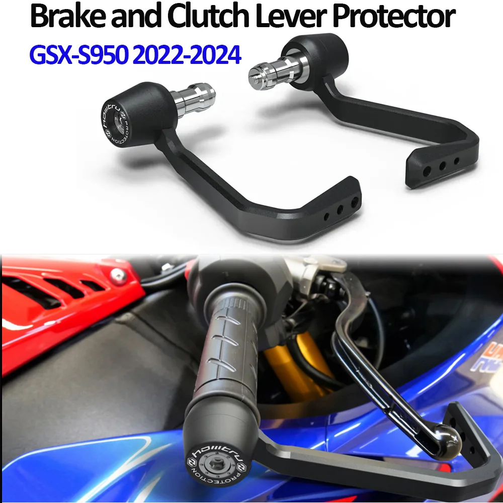 

Для Suzuki GSX S950 GSX-S950 GSXS950 2022 2023 2024 Защита руля мотоцикла Защита рычага тормоза и сцепления