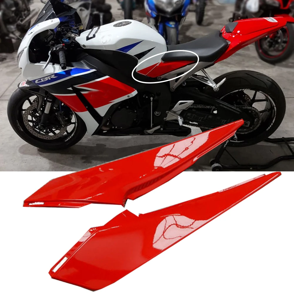 

CBR1000RR Tank Side Cover Frame Panel Cowl Seat Fairing Motorcycle Parts For Honda CBR 1000 RR 2012 13 2014 2015 2016 Red Carbon