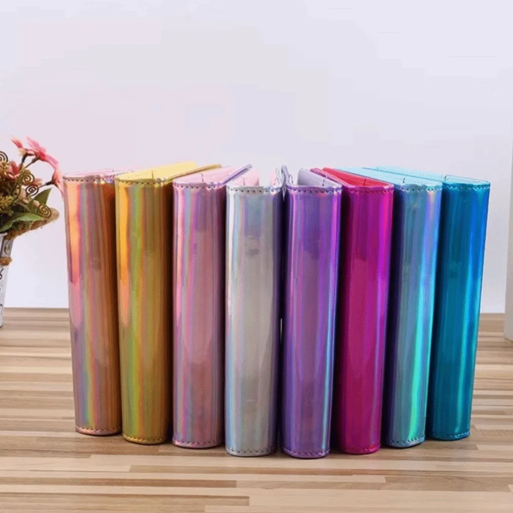 Buku Catatan Tantangan Amplop Warna-warni, Binder Anggaran Uang Tunai Loose-leaf, Multi Kantong, Penghemat Uang, Organizer Penghematan Uang