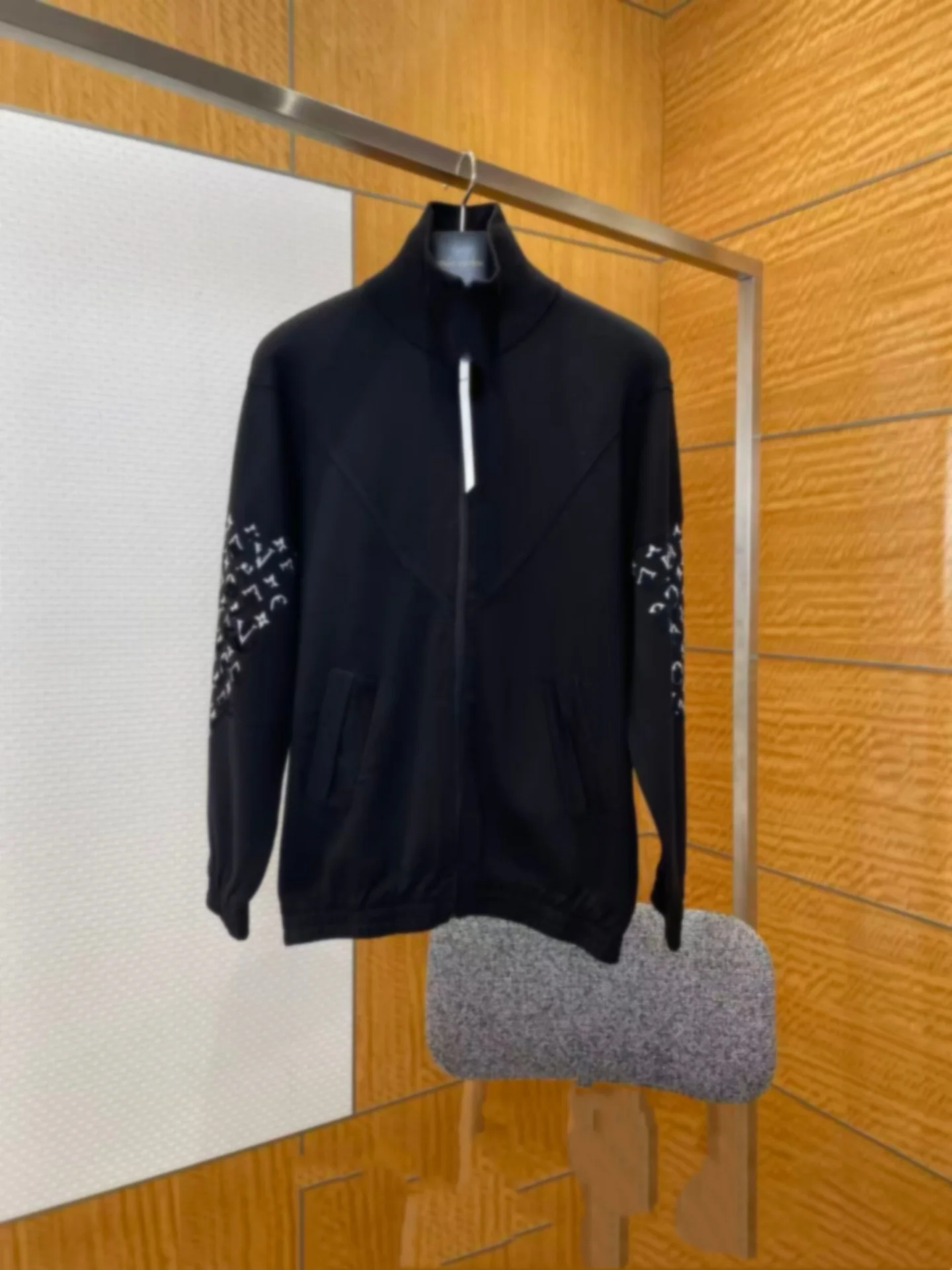 

Men's Knitted Wool Blend Zipper Jaet High Ne Elastic Comfortable Autumn Winter Faion Casual Long Sve Sweater Coat