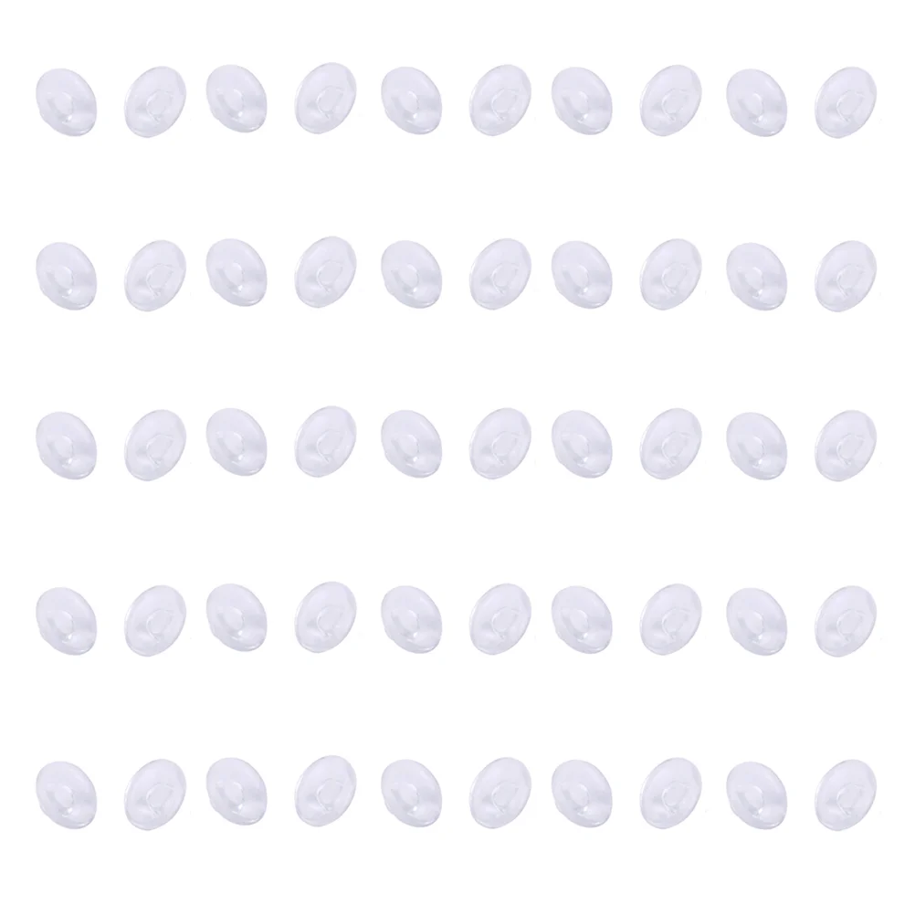 25 Pairs Replace Glasses Eyeglass Accessories Silicone Nose Pads for Eyeglasses