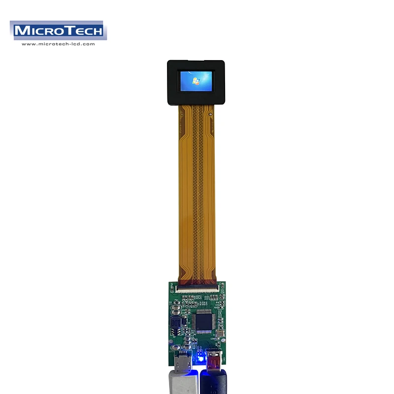 0.71 Inch AMOLED Display Module Full High Definition 1920x1080 Pixel 200 Nits Mini LVDS 16.7m Color Small Organic