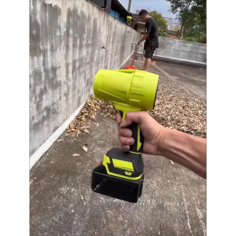 منفاخ محمول للاستخدام الخارجي بقوة 21 فولت، جامع غبار صناعي عالي القدرة، منفاخ أوراق، أدوات حدائق كهربائية