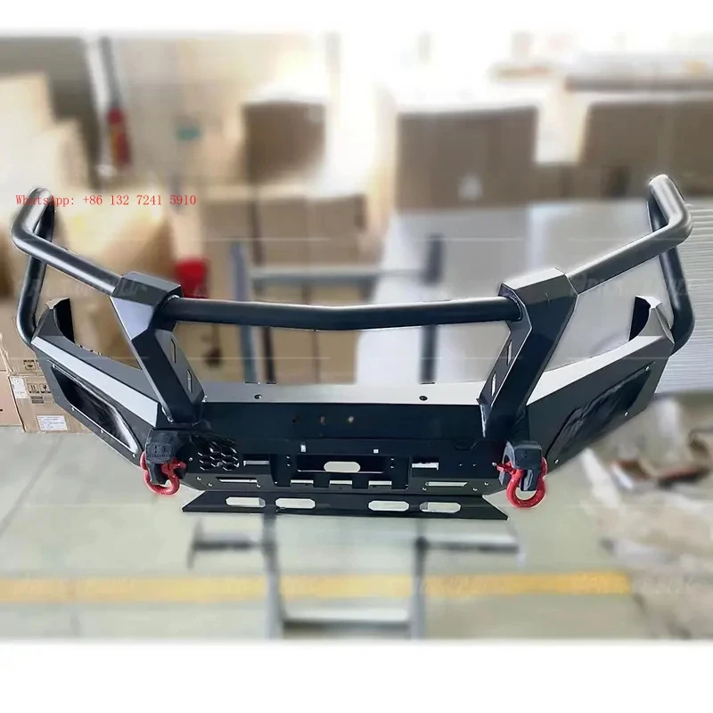Hongsheng High-Quality 2005-2011 Pickup Steel Front Bumper With Loop Guard Bull Bar Accessories