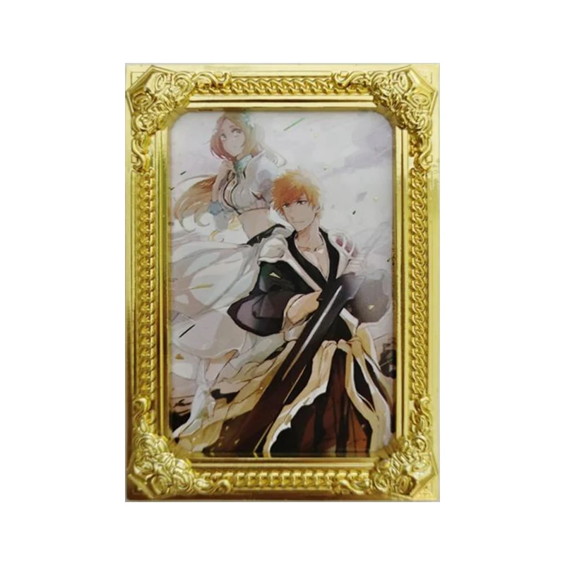 Anime BLEACH Rare Metal CP PF Refraction Foil Ulquiorra cifer Inoue Orihime Toys for boys Collectible Cards Birthday Present