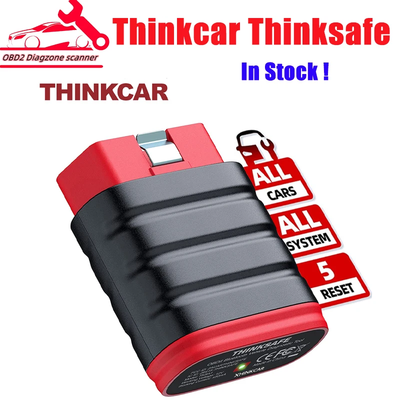 

Thinkcar ThinkSafe OBD2 Scanner Professional Automotive Full System 5 Reset OBD 2 Code Reader Diagnostic Tools For Android IOS