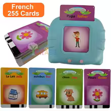 Coffret de Cartes Flash Bilingues Parlantes - 255 Cartes