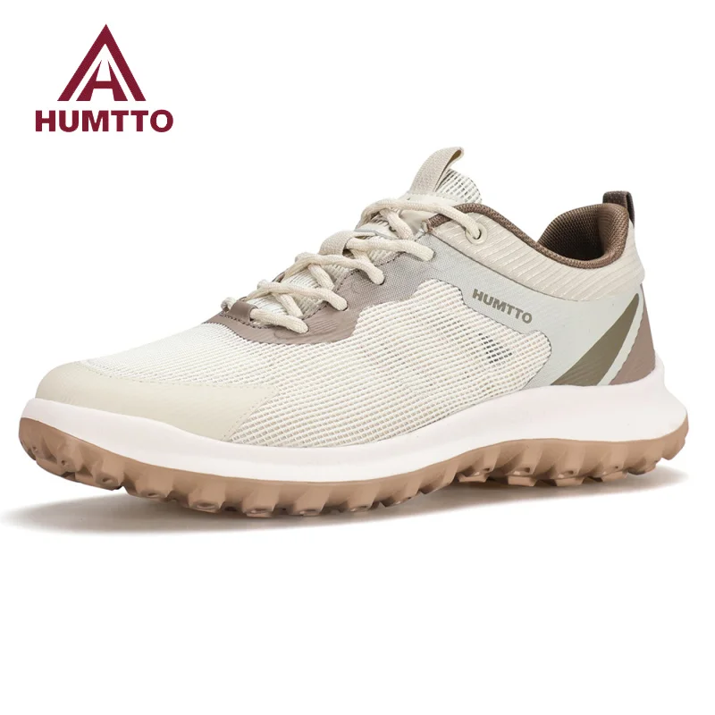 

HUMTTO Running Shoes Men Cushioning Casual Trainers Man Breathable Gym Sneakers Light Black Luxury Designer Men's Sports Shoes