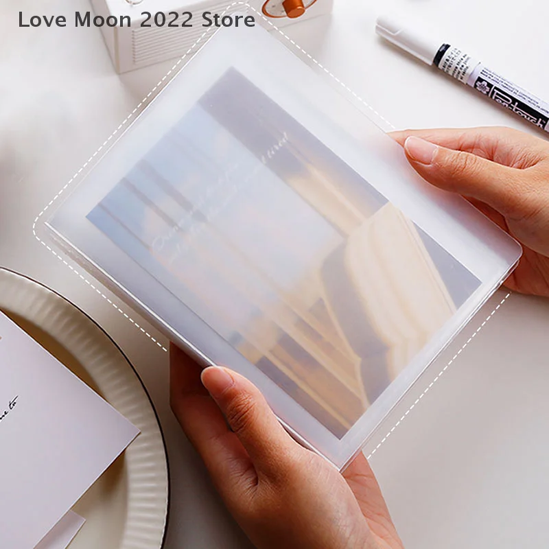 40 Pages A6 Postcards Pocket Storage Book Transparent Home Picture Album