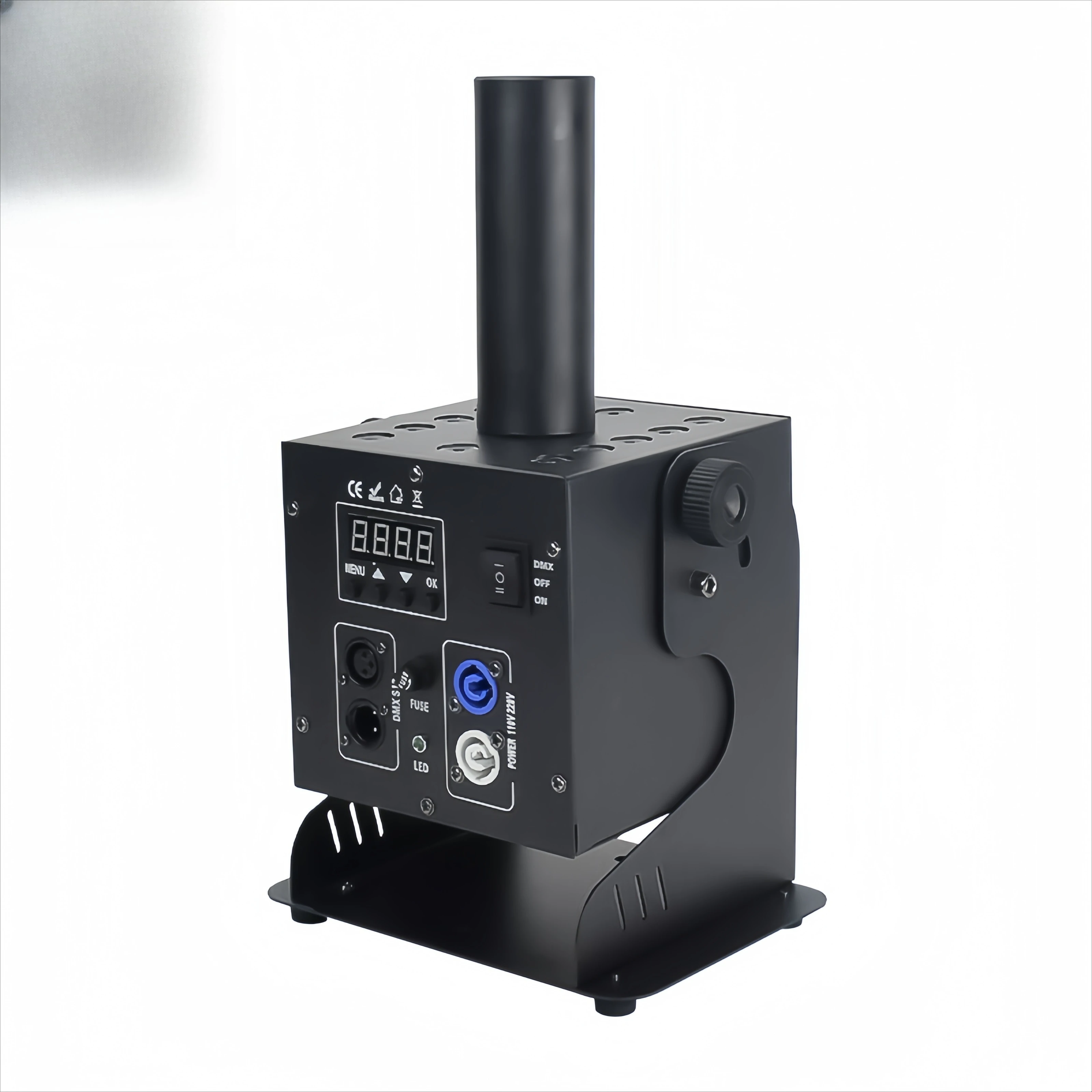 Carbon dioxide column stage effect smoke machine 500 watt LED DJ wedding 6m pipeline remote control